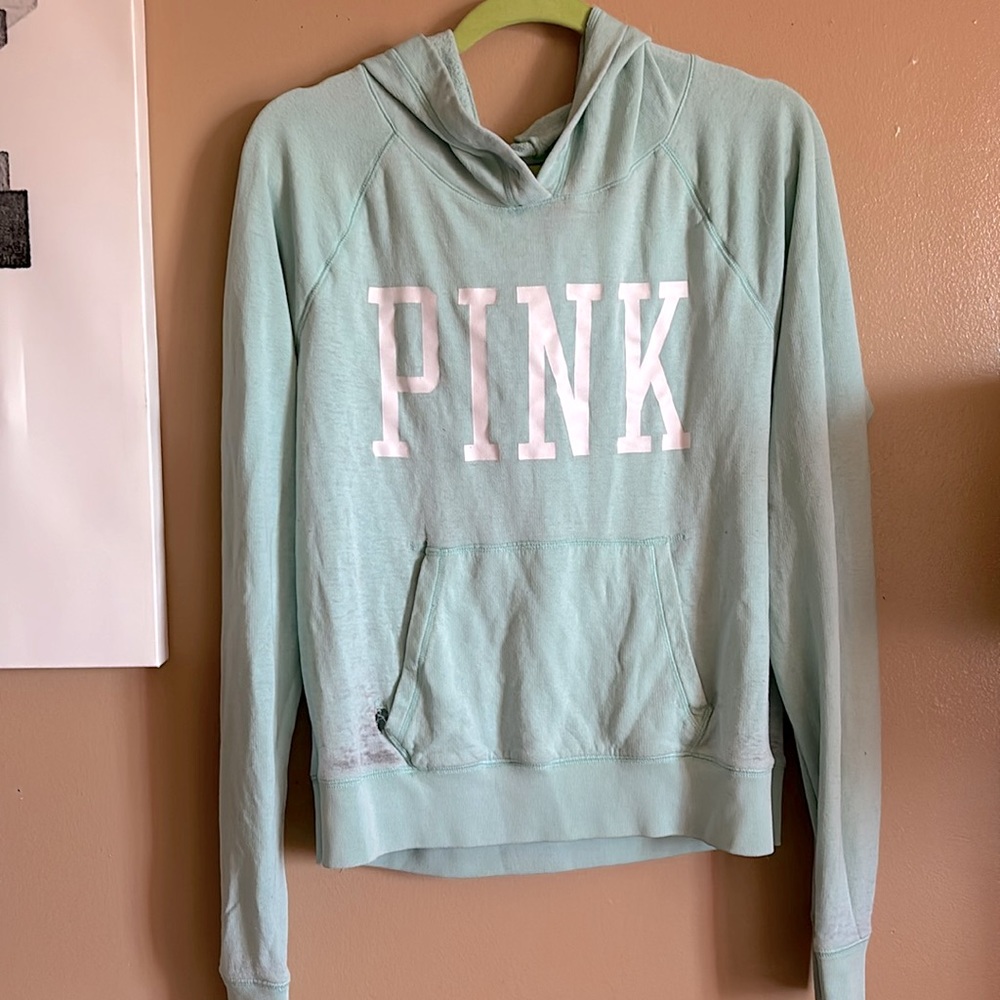 Pink Teal Hoodie
